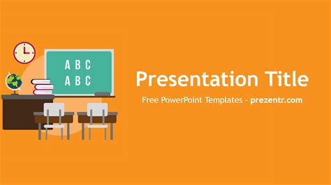 Free Class PowerPoint Template - Prezentr PowerPoint Templates