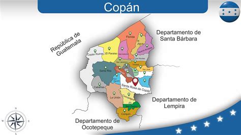 Mapas por Departamento de Honduras colección 2 | Honduras, Mapas ...