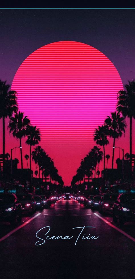 Retro Sunset Road, Retro Sunset, HD phone wallpaper | Peakpx