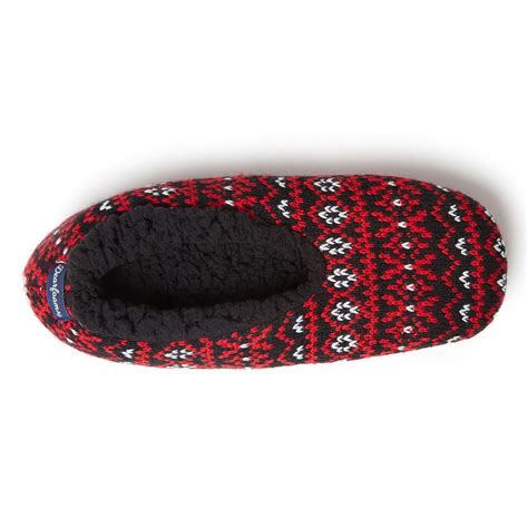 Men's Dearfoams Fairisle Toasty Slipper Socks | Slipper socks, Fair ...