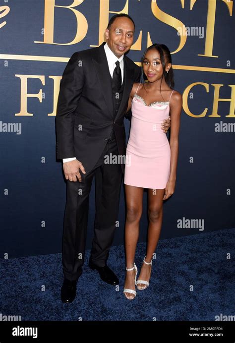 Hollywood, CA, December 7, 2022. Stephen A. Smith and Samantha Smith ...