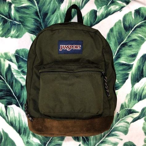 Vintage 90s Jansport Backpack Green on Mercari | Jansport, Jansport ...