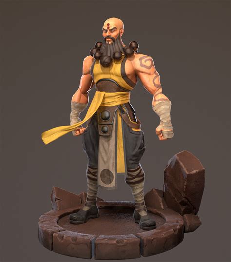 ArtStation - Monk from Diablo 3