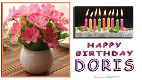 Happy Birthday Doris Gif