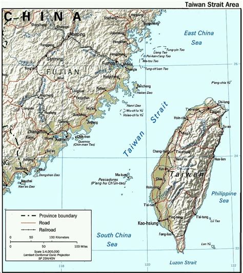 First Taiwan Strait Crisis Quemoy and Matsu Islands