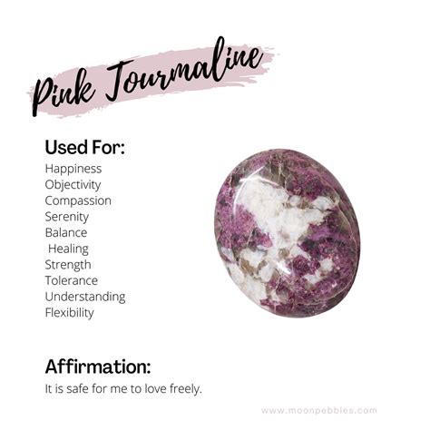 Healing Properties of Pink Tourmaline – Moon Pebbles