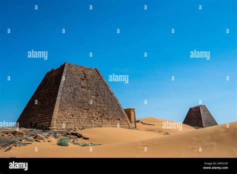 Details of the Meroe Pyramids, Sudan Stock Photo - Alamy