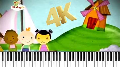 BabyTV - Windmills Turn Around 4K Sheet Music - YouTube