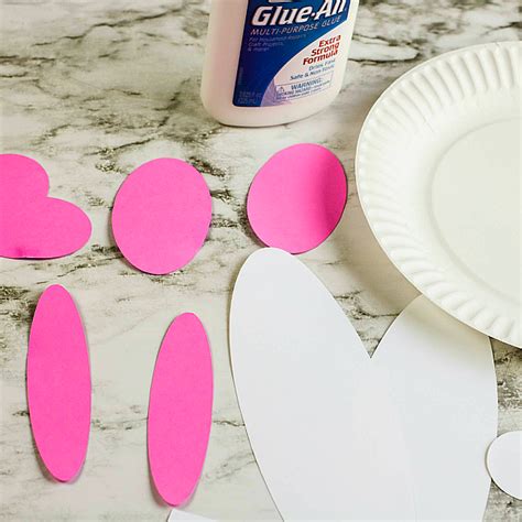 Super Cute Bunny Rabbit Paper Plate Craft For Kids