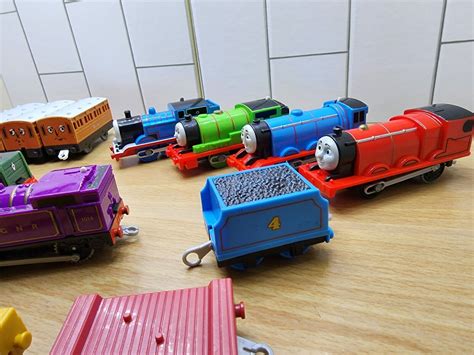 Thomas & Friends Motorized Trackmaster Train Engines & Cargo Trains Lot Preowned | eBay