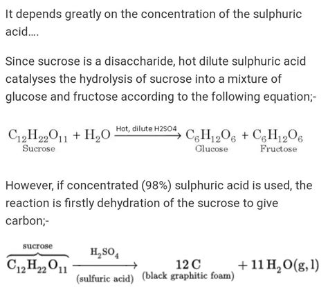 Ribose react with concentrated sulphuric acid to produce ------------------- - Brainly.in