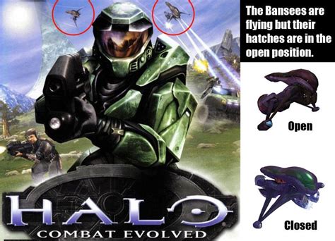 Something i noticed on the original Halo: CE box art : gaming