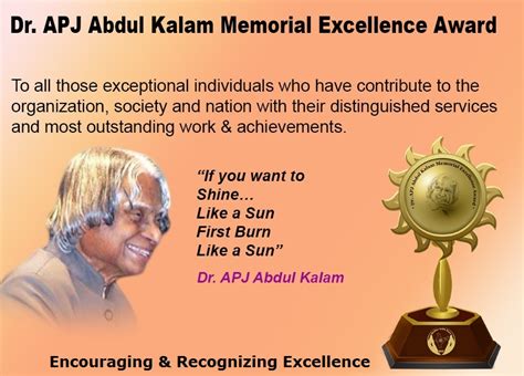 Awards Of Apj Abdul Kalam In Hindi