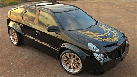 Pontiac Aztek Reimagined as a Firebird Trans Am Tribute