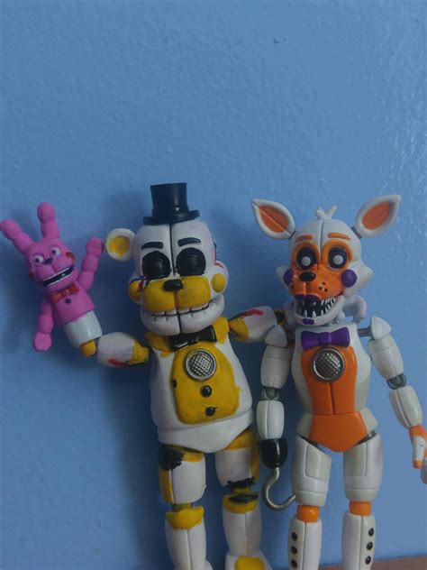 Funtime golden Freddy x lolbit (action figures) by AgentPrime on DeviantArt