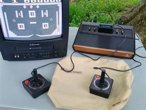 Original Atari Video Game System 2600 1970's | Video game systems ...