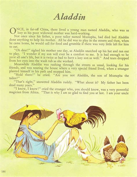 Aladdin - Deans A Book of Fairy Tales | Fairy tales, Aladdin, Vintage illustration