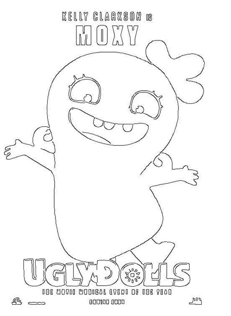 Ugly Dolls Ox Coloring Pages