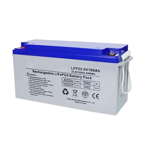 25.6V 100Ah LiFePO4 Battery LFP24100 - Maxdear