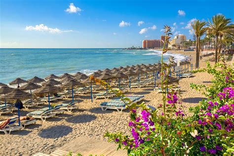 Beach in Benalmadena, Costa del Sol, Spain Holiday Destinations, Travel ...