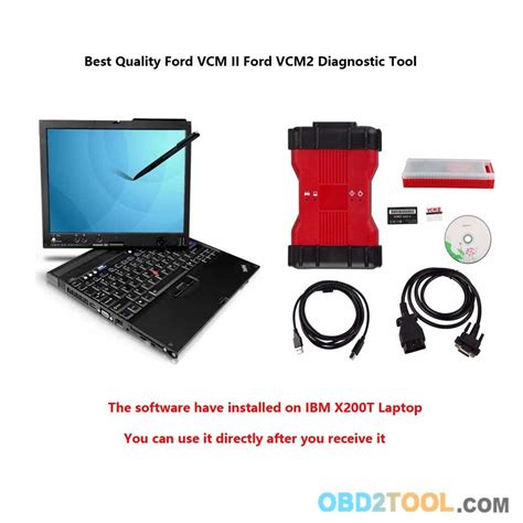 US$388.00 - Best Quality Ford VCM II Ford VCM2 Diagnostic Tool V126 With DELL D630 or Lenovo ...