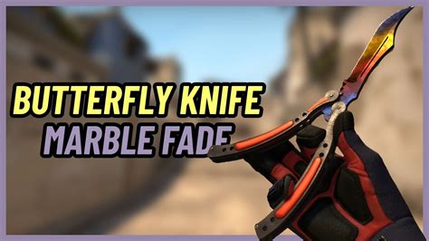 Butterfly Knife Marble Fade | CSGO Knife Showcase - YouTube