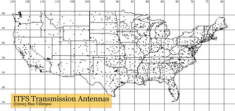 Tv Antenna Locations Map