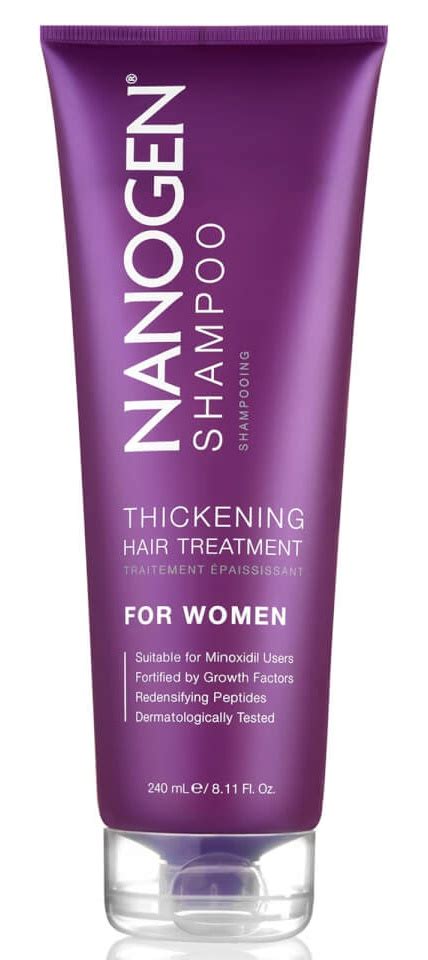 Nanogen Thickening Hair Treatment Shampoo For Women ingredients (Explained)