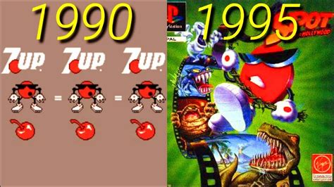 Evolution Of 7up Games 1990~1995 - YouTube