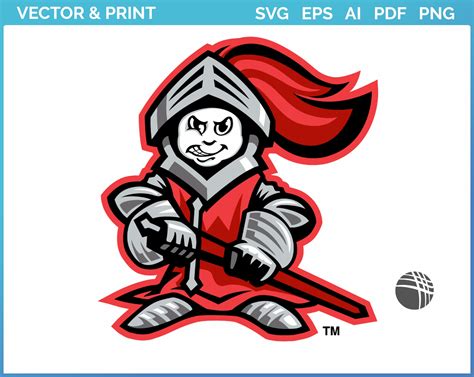 Rutgers Scarlet Knights - Mascot Logo (2004) - College Sports Vector ...