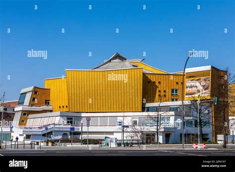 Berlin, Germany: modern architecture of Berliner Philharmonie Stock ...