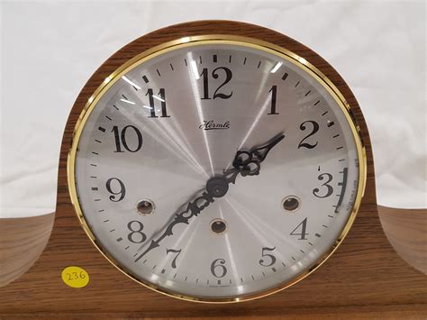 German Hermle Mantle Clock, Works