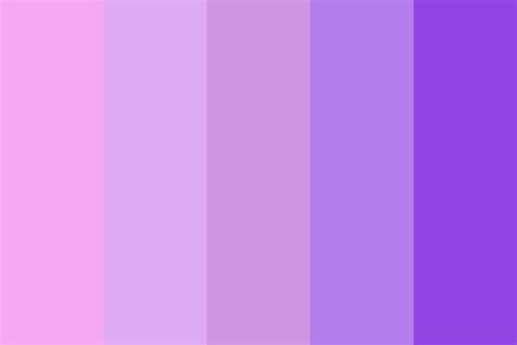 Aesthetic Pastel Purples Color Palette | Pastel aesthetic, Purple palette, Purple color palettes