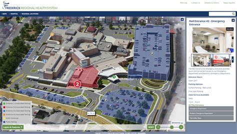 Interactive Hospital Maps