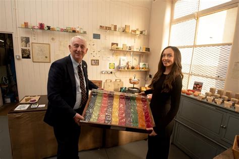 15 glorious pictures as Sir Lindsay Hoyle helps open Droyt’s Soap first ever factory shop in Chorley