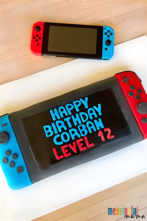 How to Make a Realistic Nintendo Switch Cake