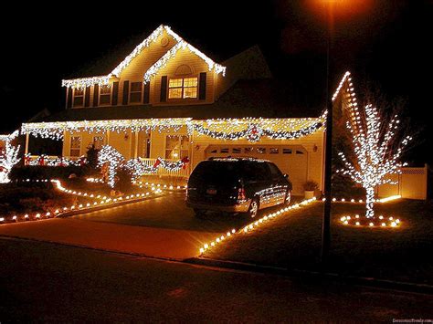 Driveway Christmas Lights - DIY