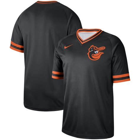 Men's Baltimore Orioles Nike Black Cooperstown Collection Legend V-Neck Jersey