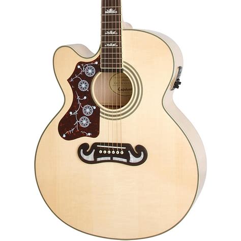 Epiphone Limited Edition EJ-200SCE Left-Handed Acoustic-Electric Guitar | Music123