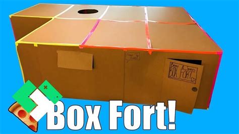 📦 Kids Build First Box Fort! Box Fort Pizza Party! 🍕 | Clintus.tv - YouTube | Building for kids ...