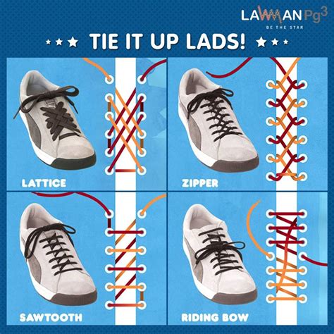 Tying your shoe-lace was never so fun! Make a new style every day by following these few simple ...