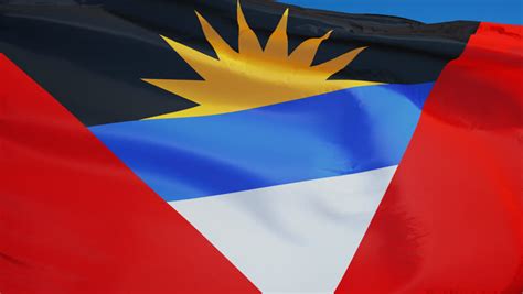 Flag Of Antigua And Barbuda Stock Footage Video 3686270 - Shutterstock