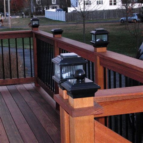 Outdoor Deck Railing Solar Lights - Outdoor Lighting Ideas