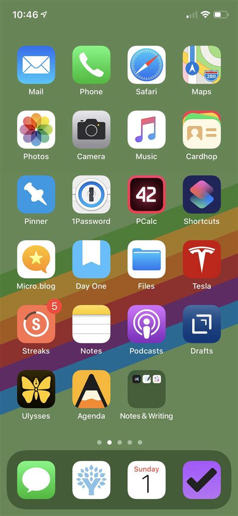 iPhone home screen, December 2019. I … | Jamie Thingelstad