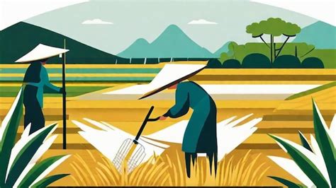 Premium Photo | Unveiling the Rice Farming Process