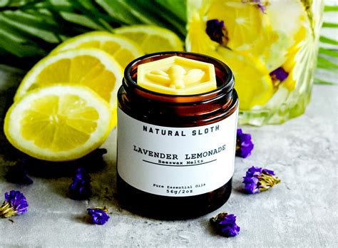 Lavender Lemonade Wax Melts with Essential Oils – Natural Sloth