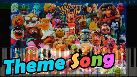 Muppet Show Theme Song [Piano Tutorial] Synthesia - YouTube