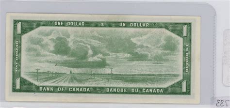 ONE DOLLAR BILL (CANADA) *1954*