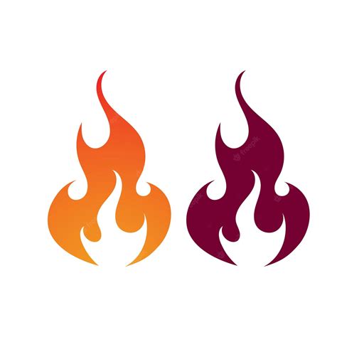 Premium Vector | Fire logo vector illustration design