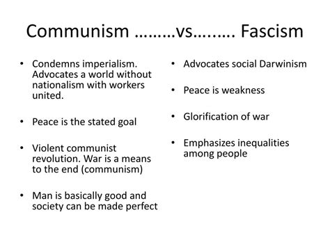 PPT - Fascism vs. Communism PowerPoint Presentation, free download - ID ...